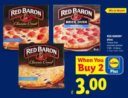 Lidl Red Baron pizza offer