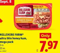 Lidl Hillshire Farm ultra thin honey ham offer