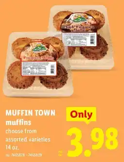 Lidl Muffin town muffins offer