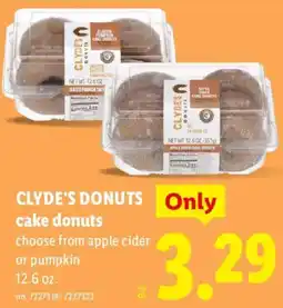 Lidl Clyde's donuts cake donuts offer