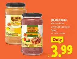 Lidl Lidl pasta sauce offer