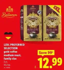 Lidl Bellarom gold coffee offer