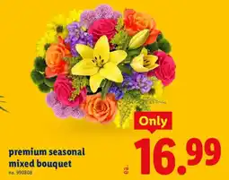 Lidl premium seasonal mixed bouquet offer