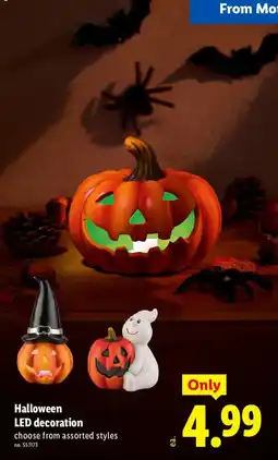 Lidl Halloween LED decoration offer
