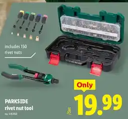 Lidl Parkside rivet nut tool offer