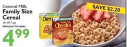 Festival Foods General Mills Family Size Cereal offer