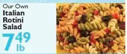 Festival Foods Italian Rotini Salad offer