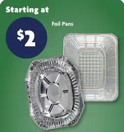 Family Dollar Foil Pans offer