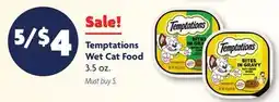 Family Dollar Temptations Wet Cat Food offer