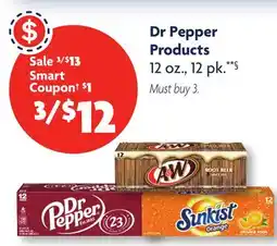 Family Dollar Dr Pepper Products offer
