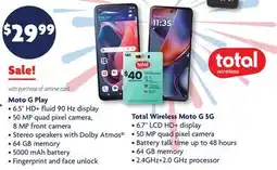 Family Dollar Moto G Play, Total Wireless Moto G offer
