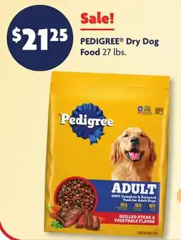 Family Dollar PEDIGREE Dry Dog Food offer