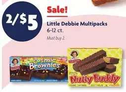 Family Dollar Little Debbie Multipacks offer