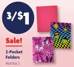 Family Dollar 2-Pocket Folders offer