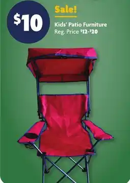 Family Dollar Kids' Patio Furniture offer