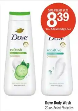 Price Chopper Dove Body Wash offer