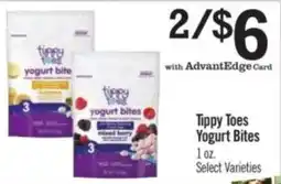 Price Chopper Tippy Toes Yogurt Bites offer