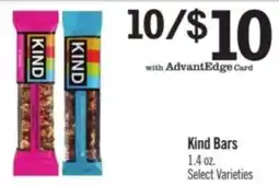 Price Chopper Kind Bars offer