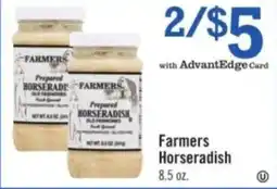 Price Chopper Farmers Horseradish offer
