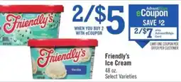 Price Chopper Friendly's Ice Cream offer