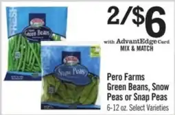 Price Chopper Pero Farms Green Beans, Snow Peas or Snap Peas offer