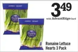Price Chopper Tanimura & Antle Romaine Lettuce Hearts offer