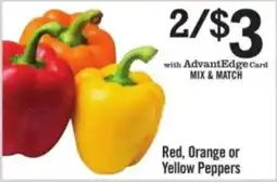 Price Chopper Red, Orange or Yellow Peppers offer