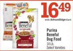 Price Chopper Purina Beneful Dog Food offer