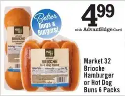 Price Chopper Market 32 Brioche Hamburger or Hot Dog Buns offer