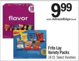 Price Chopper Frito Lay Variety Packs offer