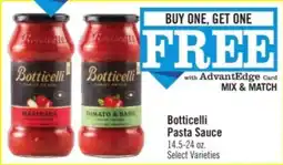Price Chopper Botticelli pasta sauce offer