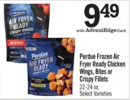 Price Chopper Perdue frozen air fryer ready chicken wings, bites or crispy fillets offer