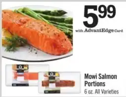 Price Chopper Mowi Salmon Portions offer