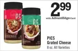 Price Chopper Pics Grated Cheese offer