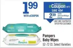 Price Chopper Pampers Baby Wipes offer