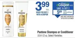 Price Chopper Pantene Shampoo or Conditioner offer