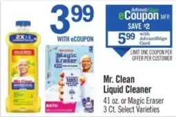 Price Chopper Mr. Clean Liquid Cleaner offer