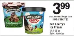 Price Chopper Ben & Jerry's Ice Cream offer