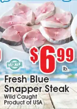 Supremo Foods Inc Fresh Blue Snapper Steak offer