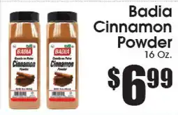Supremo Foods Inc Badia Cinnamon Powder offer