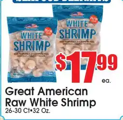 Supremo Foods Inc Great American Raw White Shrimp offer