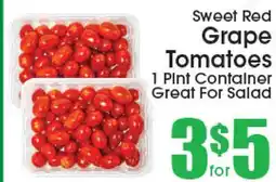 Supremo Foods Inc Sweet Red Grape Tomatoes offer