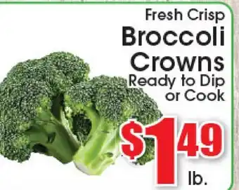 Supremo Foods Inc Fresh Crisp Broccoli Crowns offer