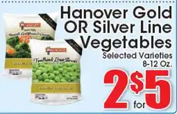 Supremo Foods Inc Hanover Gold OR Silver Line Vegetables offer