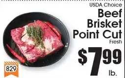 Supremo Foods Inc USDA Choice Beef Brisket Point Cut Fresh offer