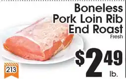 Supremo Foods Inc Boneless Pork Loin Rib End Roast offer