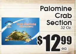 Supremo Foods Inc Palomine Crab Section offer