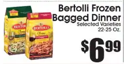 Supremo Foods Inc Bertolli Frozen Bagged Dinner offer