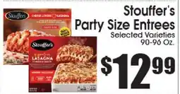 Supremo Foods Inc Stouffer's Party Size Entrees offer