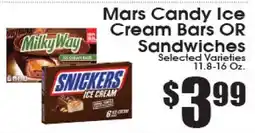 Supremo Foods Inc Mars Candy Ice Cream Bars OR Sandwiches offer